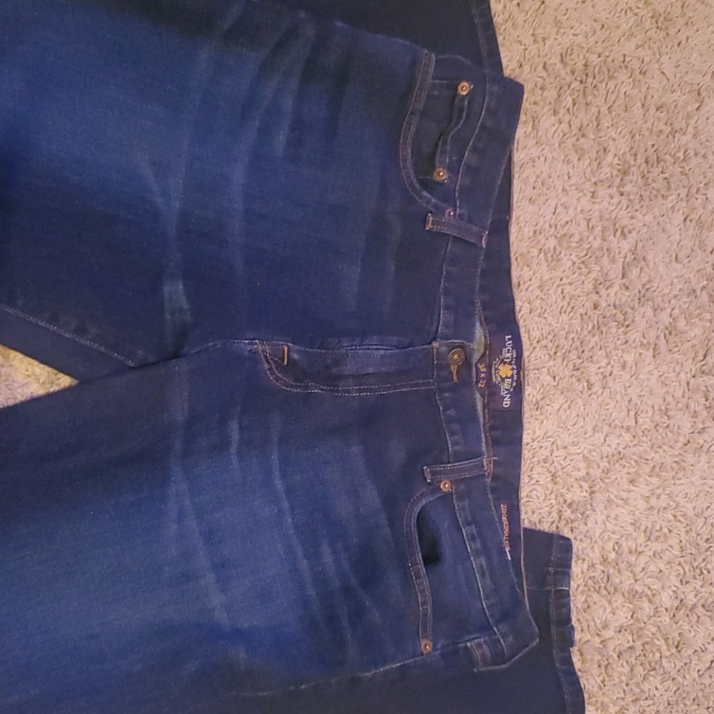 Lucky Brand 221 Original Straight Jeans